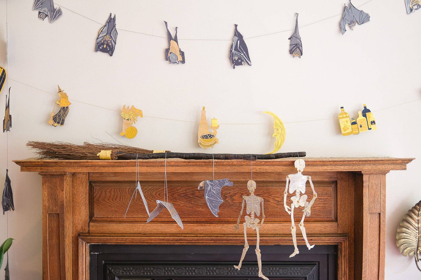 'Bats' Paper Garland by East End Press