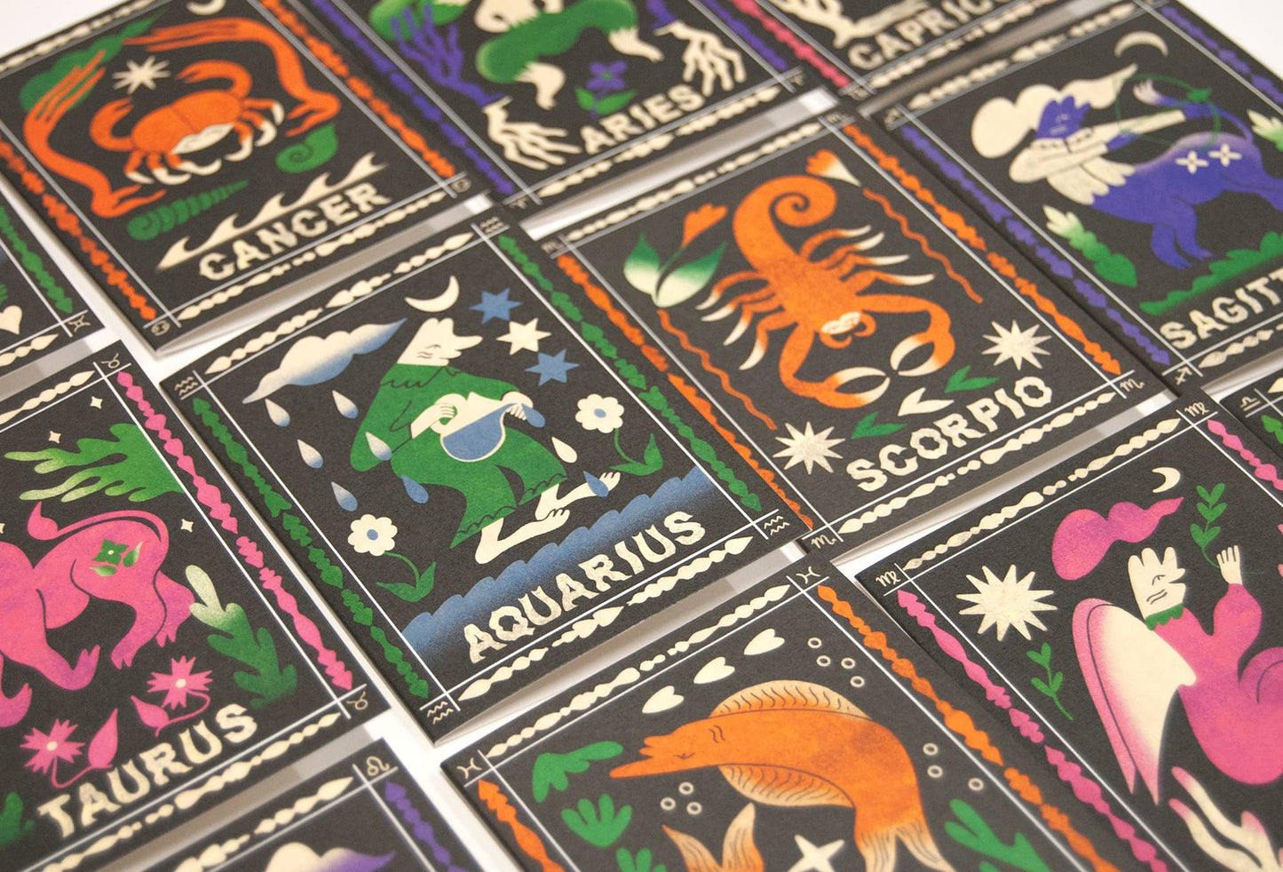 Taurus Birthday Mini Card by Printer Johnson