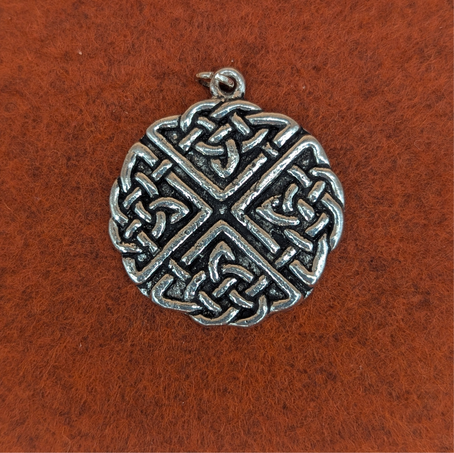 Pewter Large Celtic Knot Charm