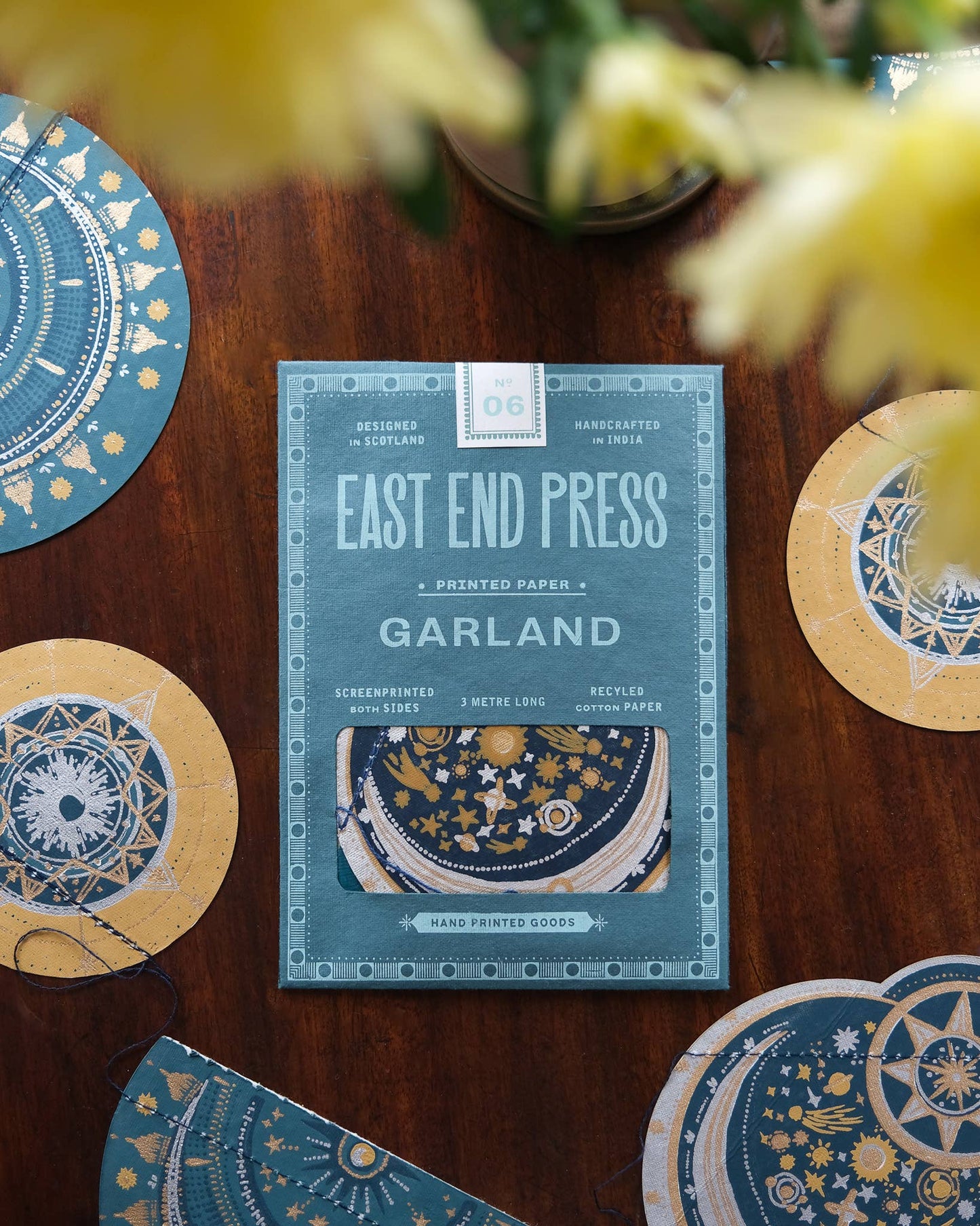 Celestial Sewn Garland by East End Press