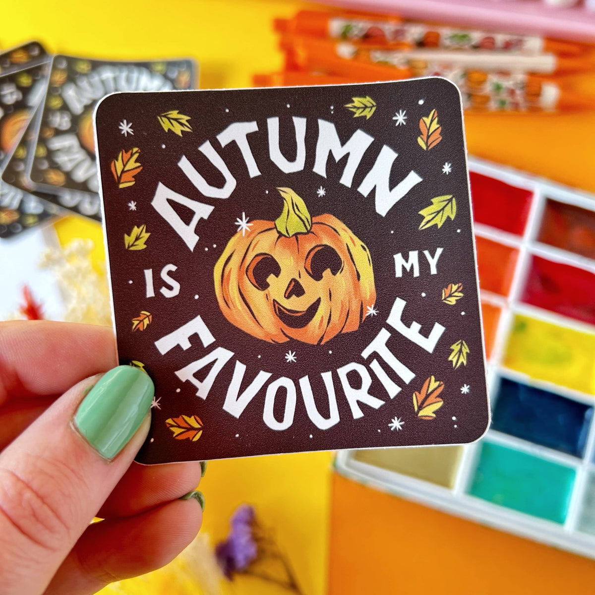 Autumn is my Favourite Sticker