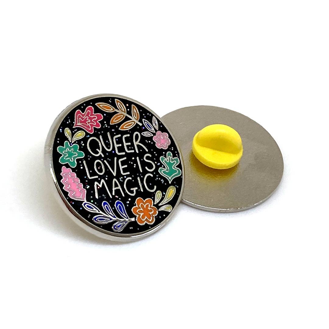 Queer Love Is Magic Enamel Pin