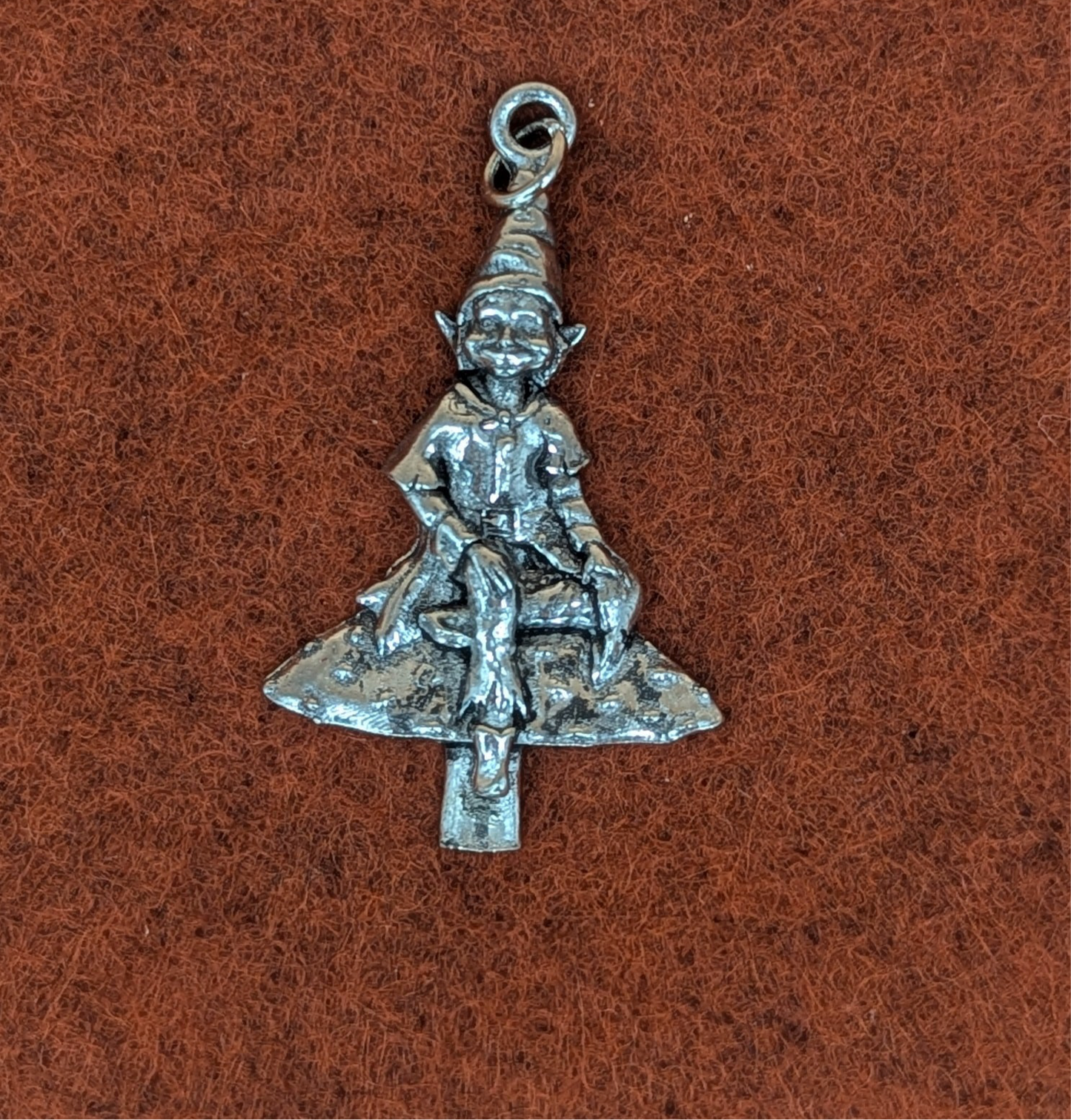 Pewter Cornish Piskie Charm