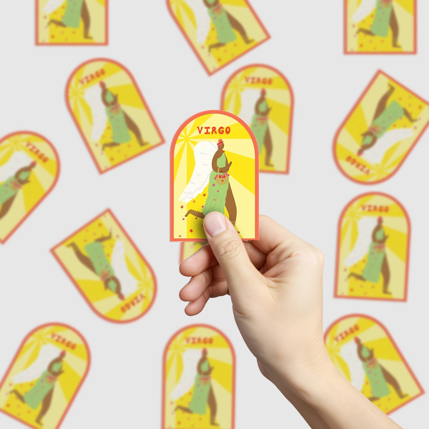 Virgo Astrology Sticker