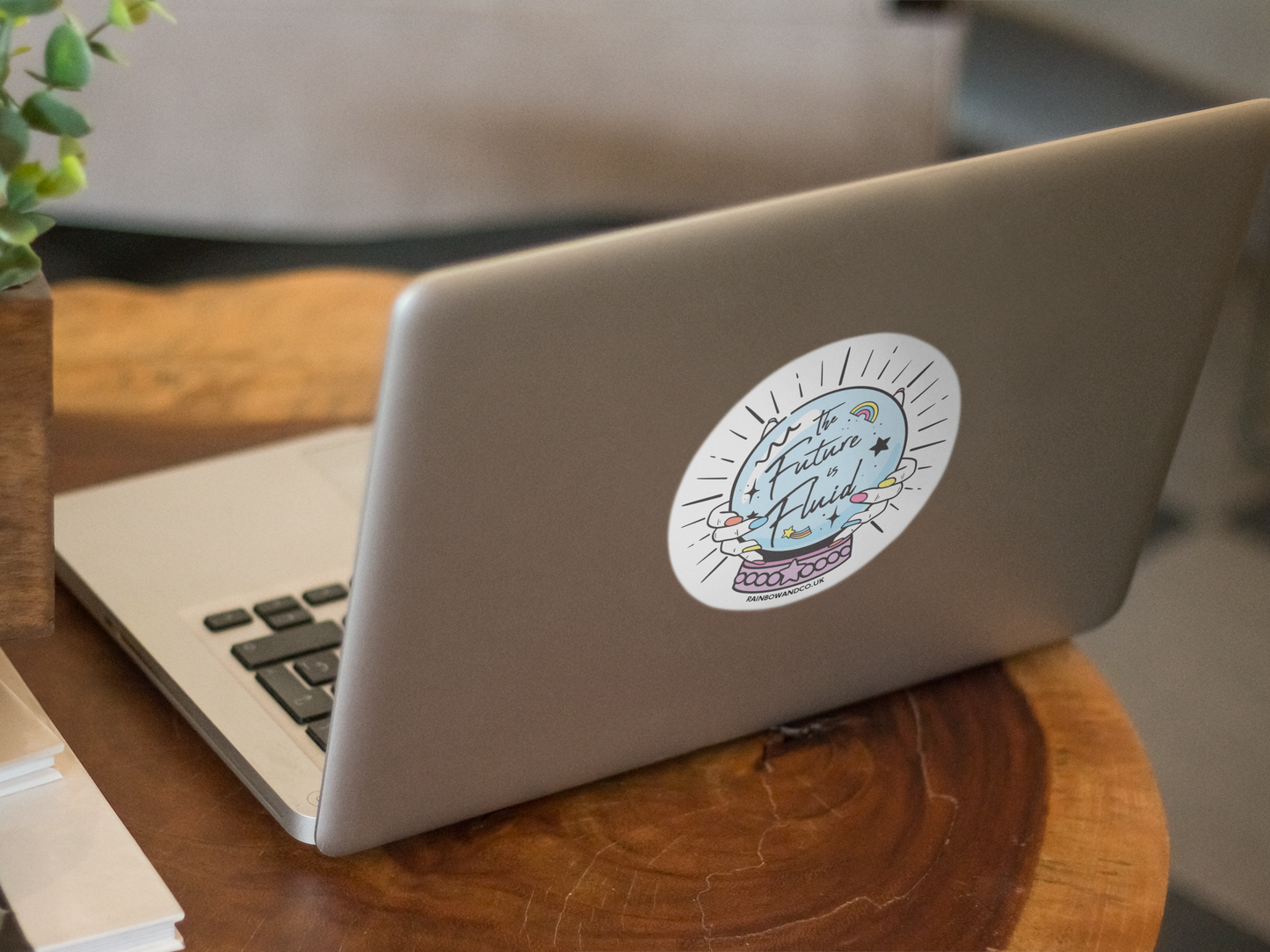 The Future is Fluid Vinyl Sticker