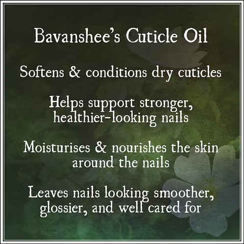 Bavanshee's Cuticle & Nail Oil - Blood Orange & Frankincense