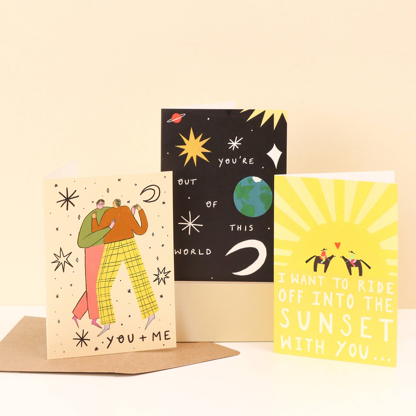 You're Out Of This World Love Card | Anniversary | Celestial