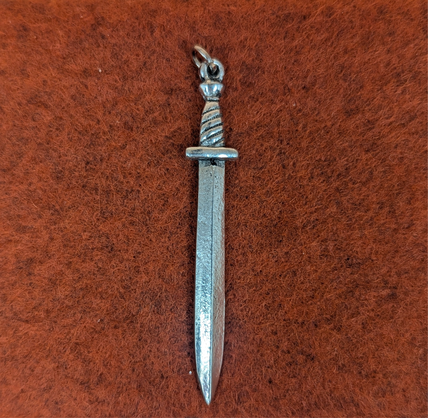 Pewter Sword Charm