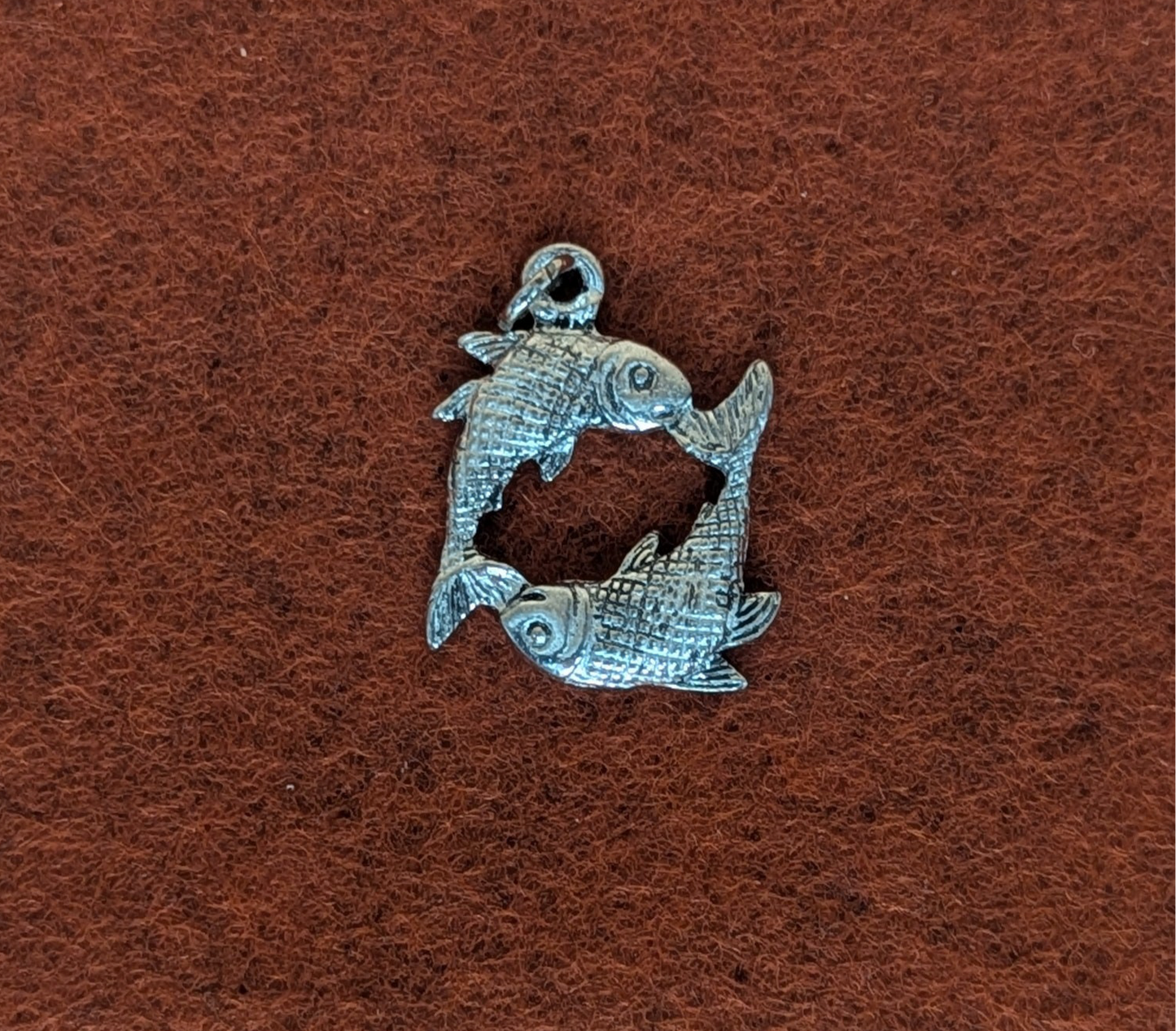 Pewter Pisces Charm
