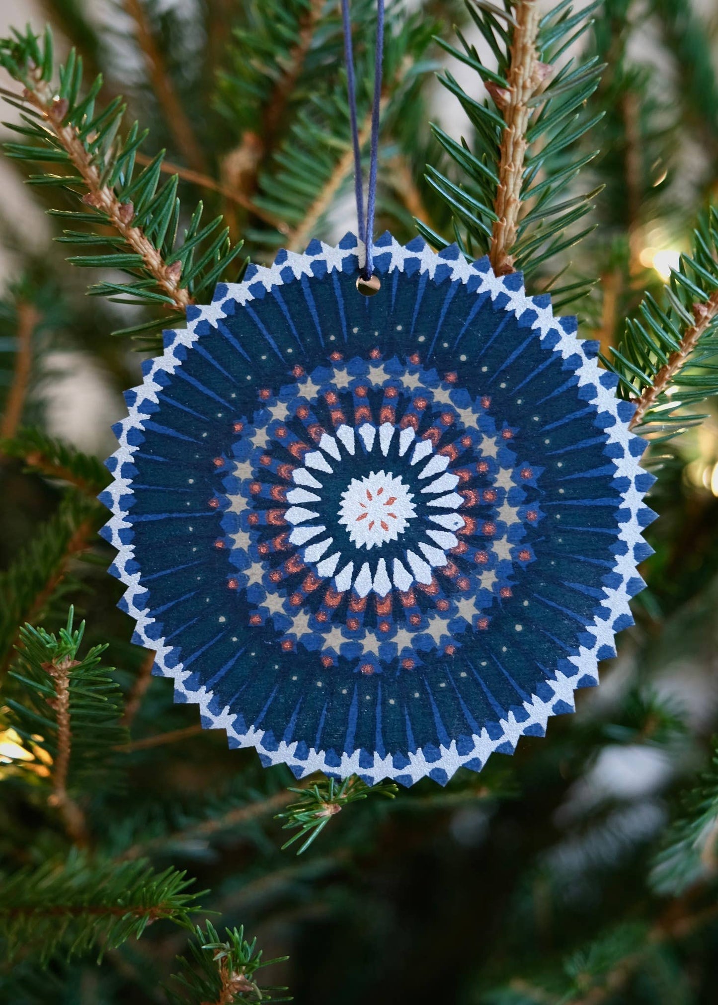 Stars Wooden Ornaments by East End Press