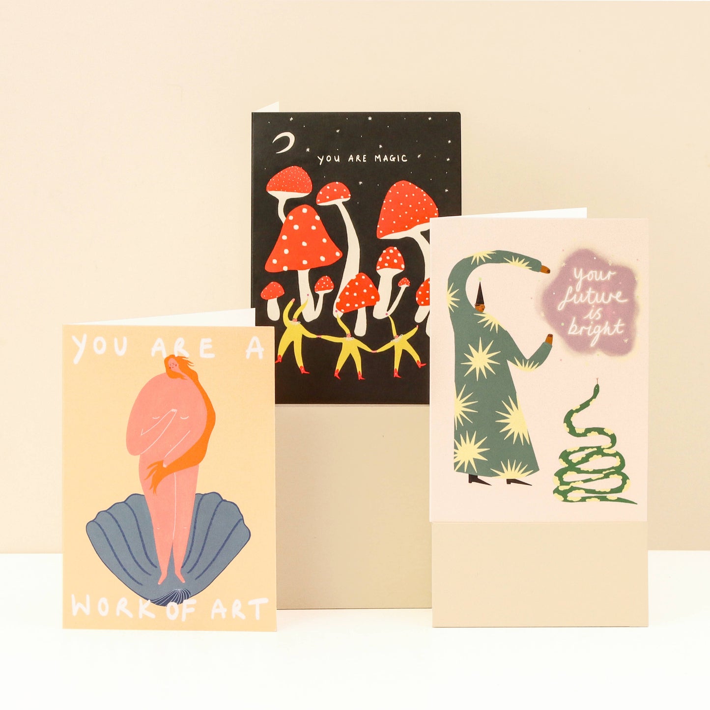 Your Future Is Bright Greeting Card