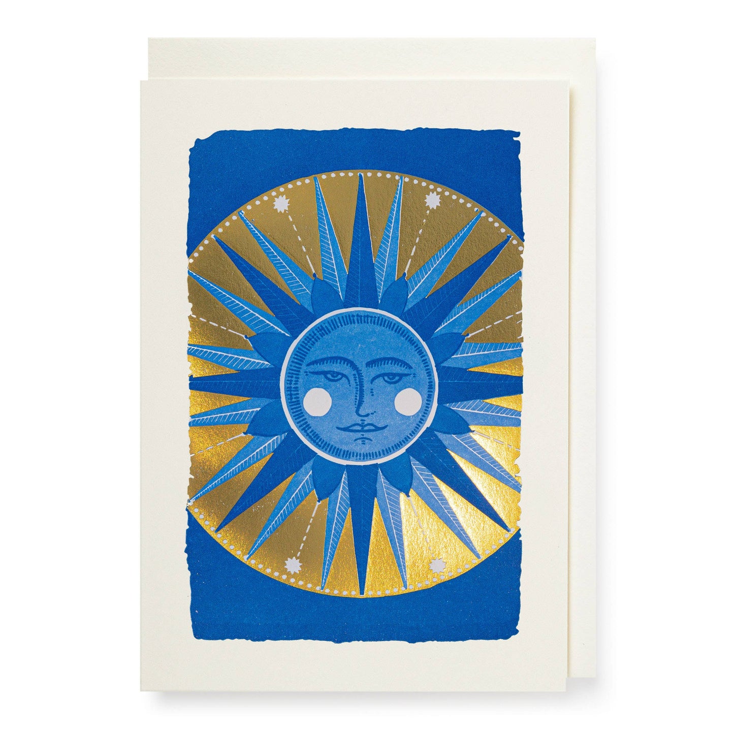 Golden Sun | Letterpress Cards | Small Cards by Archivist Gallery
