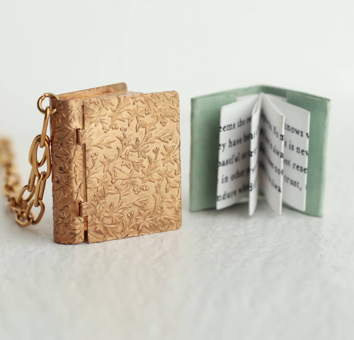 Victorian Antique Book Locket