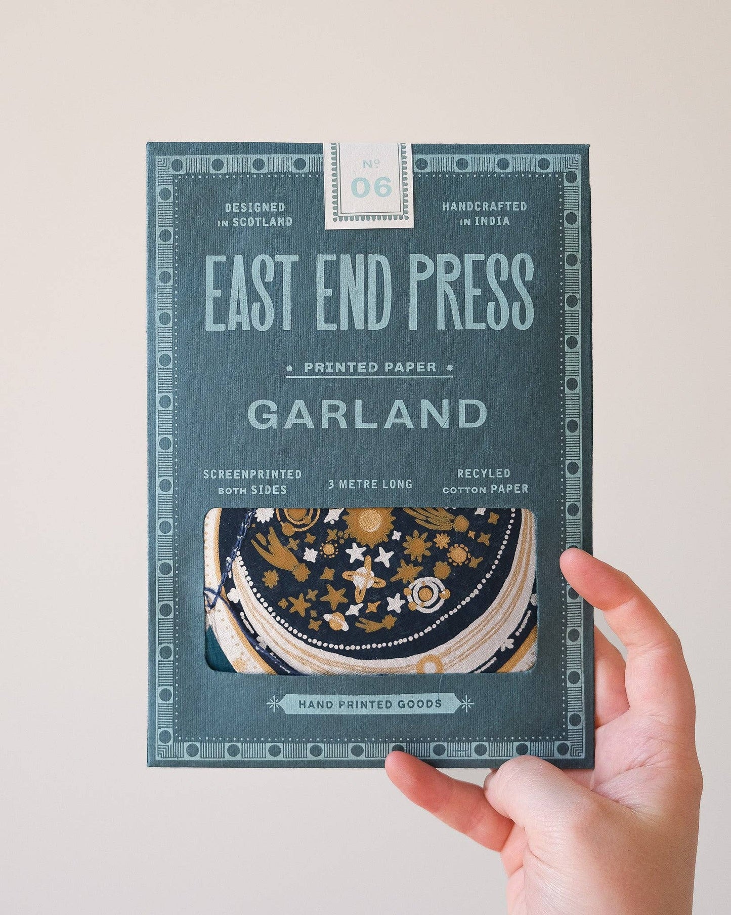 Celestial Sewn Garland by East End Press