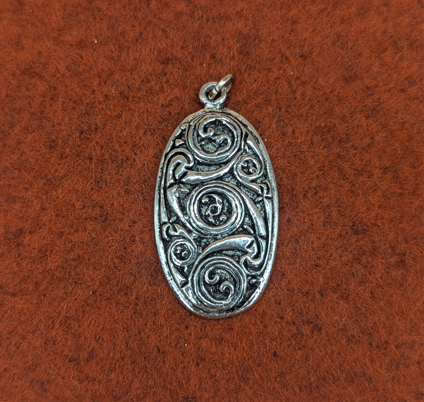 Pewter Celtic Shield Charm