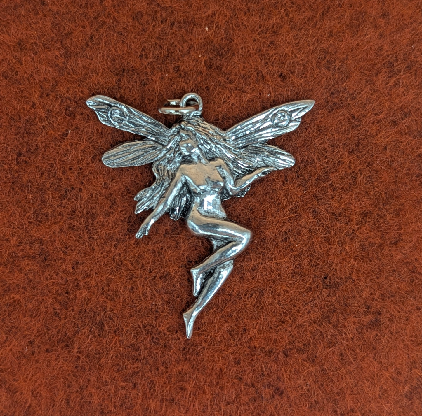 Pewter Fairy Charm