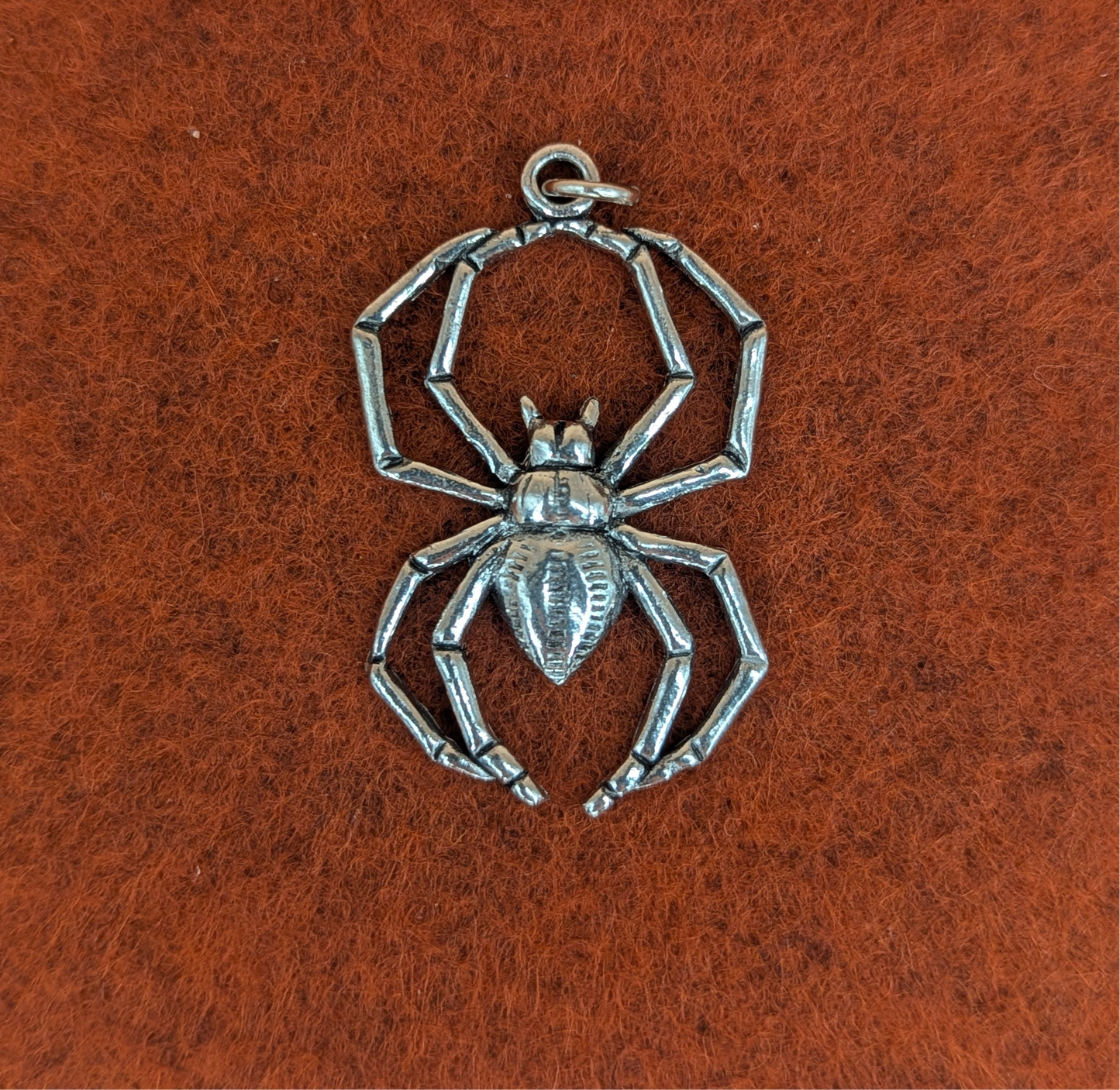 Pewter Spider Charm