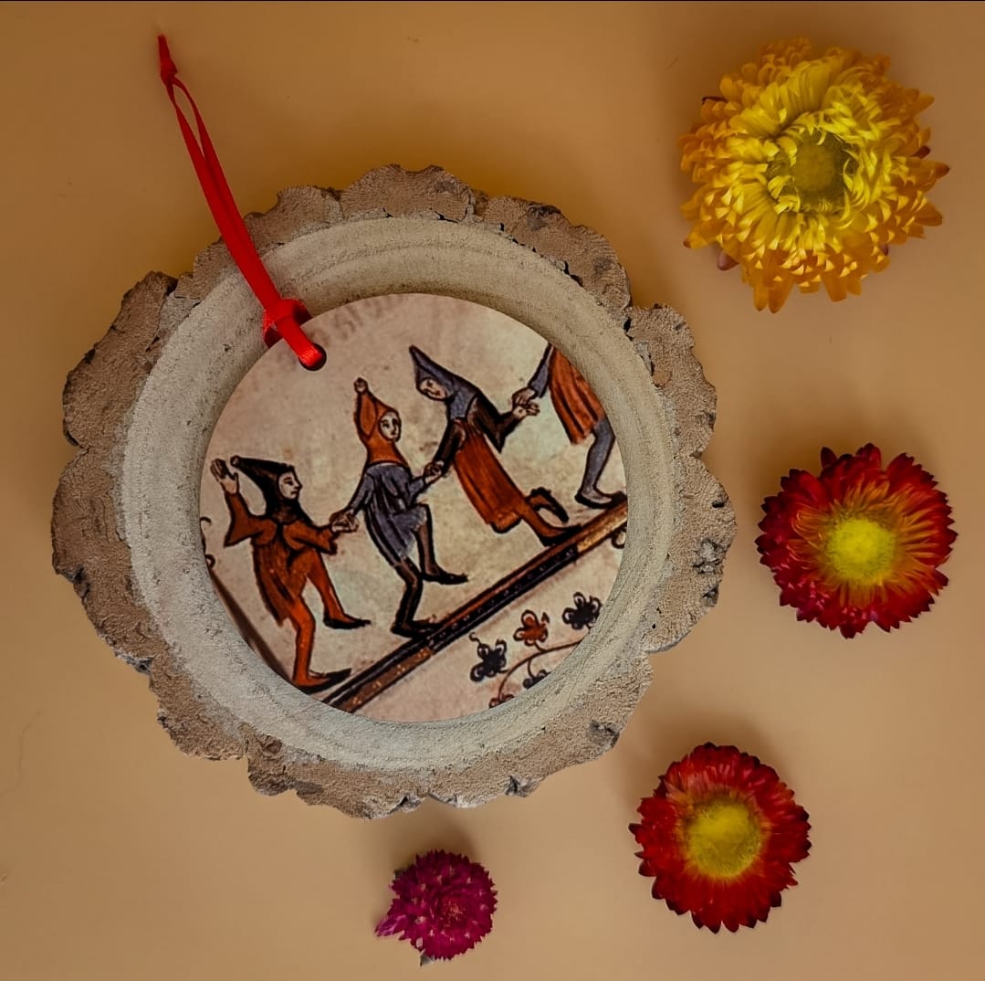 'Medieval Mummers' Yule Tree Decoration