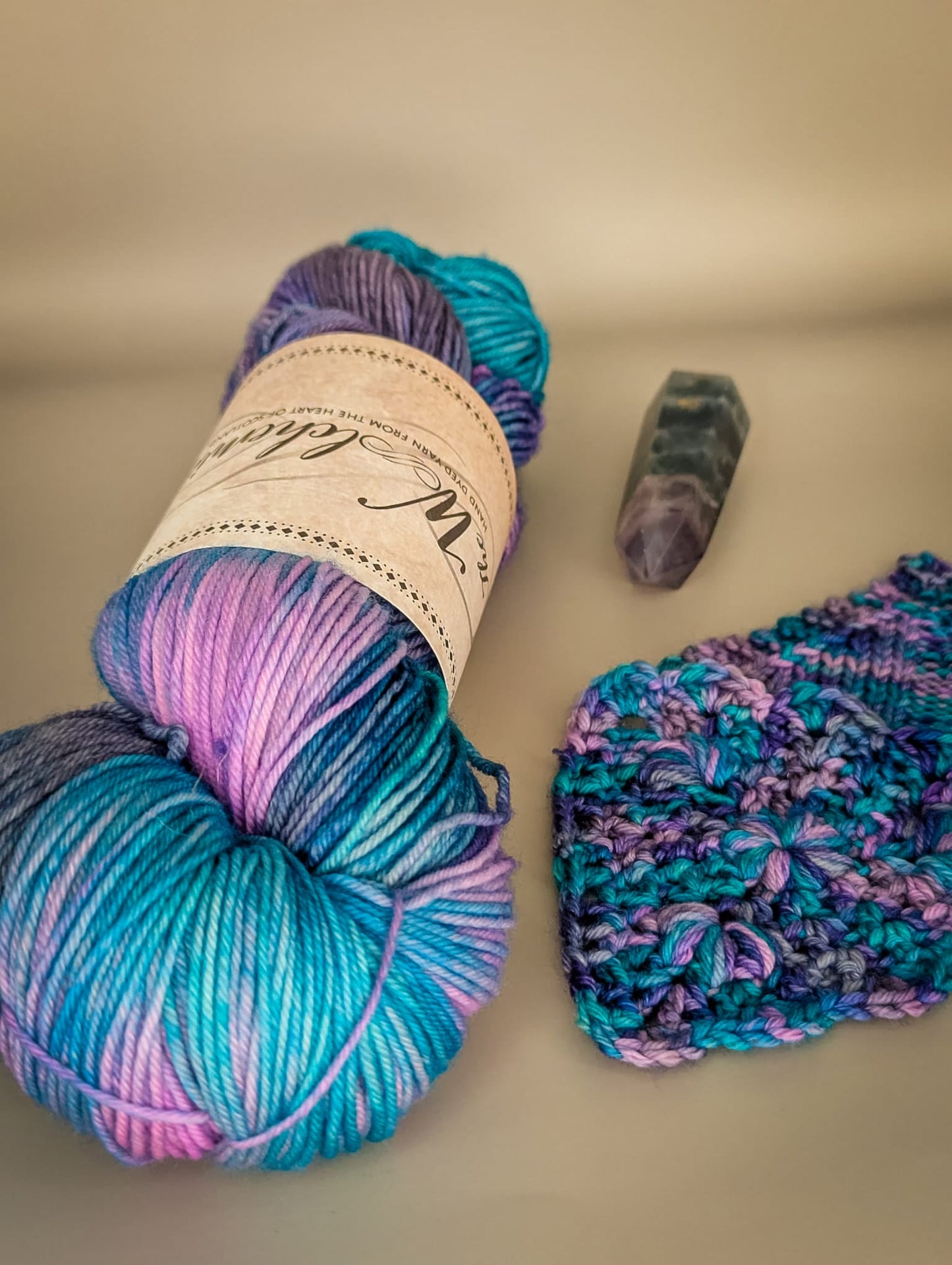 'Flourite' - the Woolchemist Hand Dyed Yarn - 100g