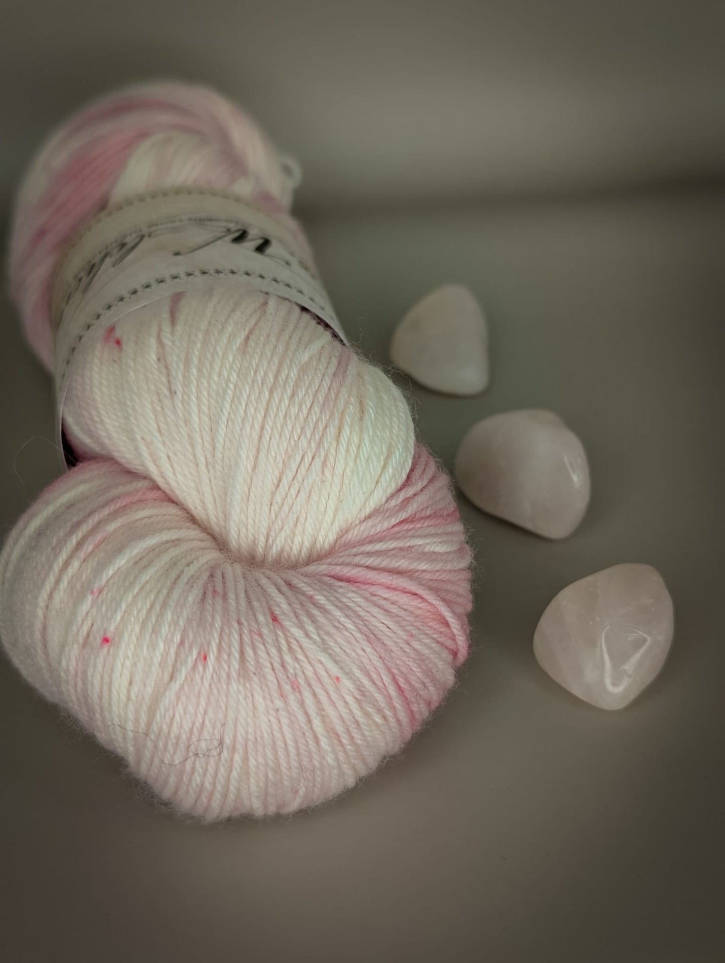 'Rose Quartz' - The Woolchemist Hand Dyed Yarn - 100g