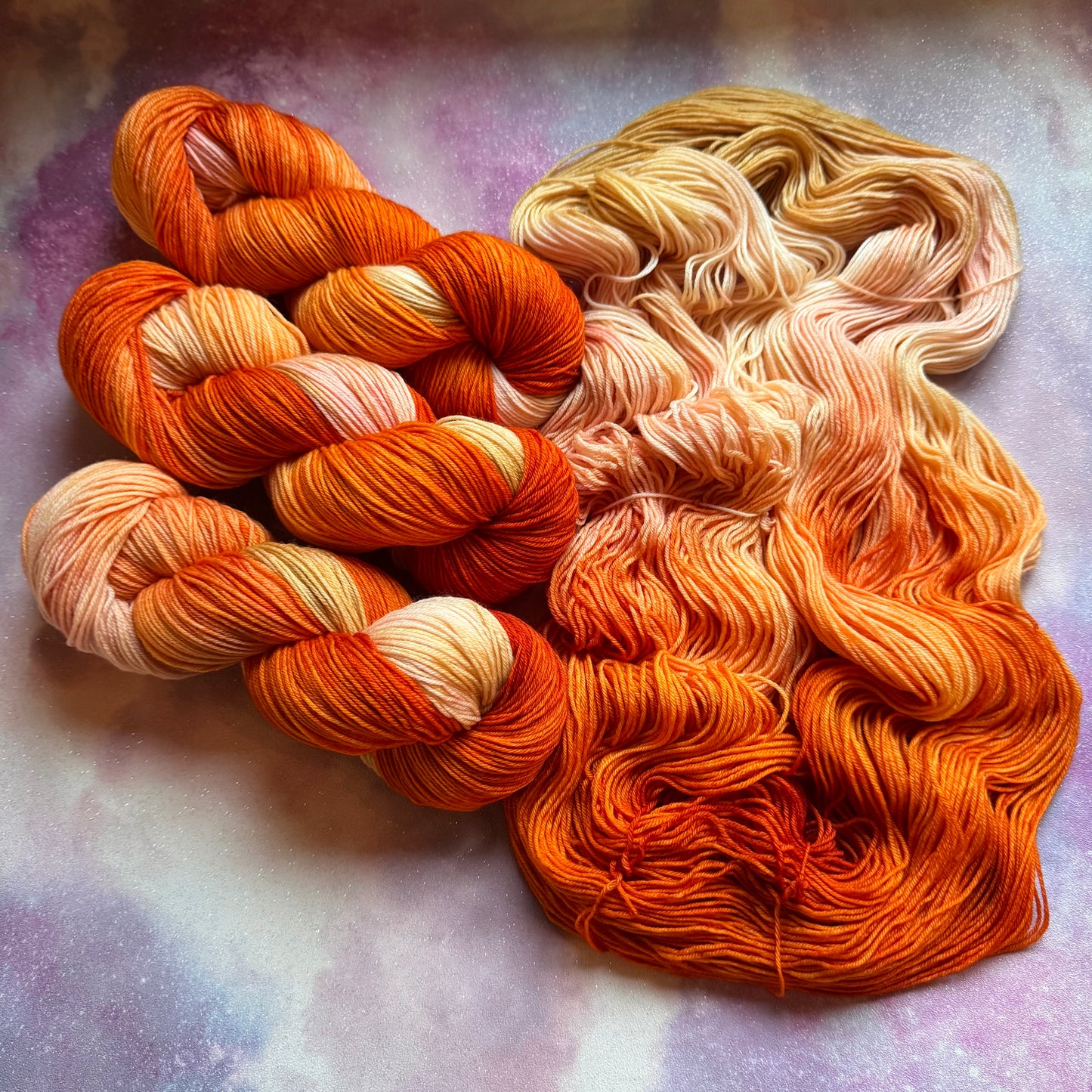 'Carnelian' - the Woolchemist Hand Dyed Yarn - 100g