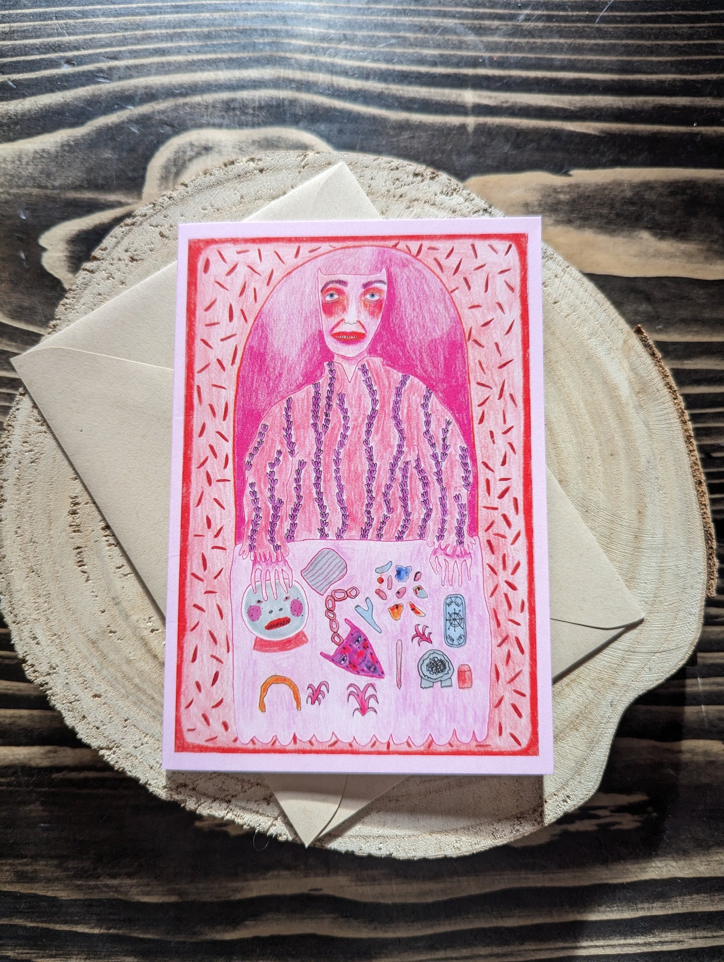 ‘Fortune Teller’ Greeting Card