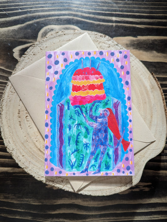 ‘Cake’ Greeting Card