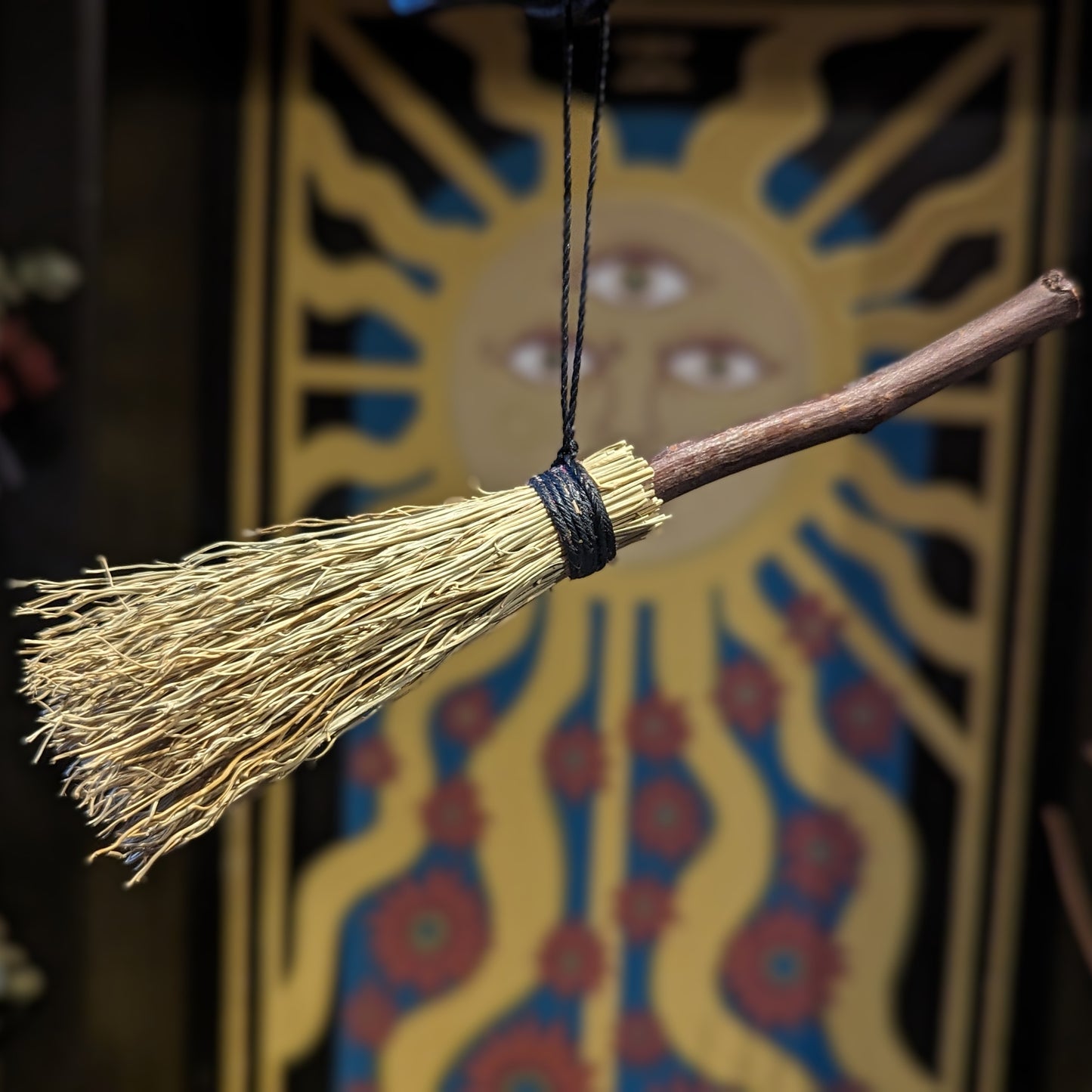 Mini Broom Ornament