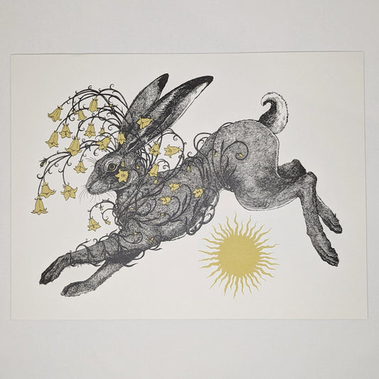‘Hare’ Print Hester Aspland