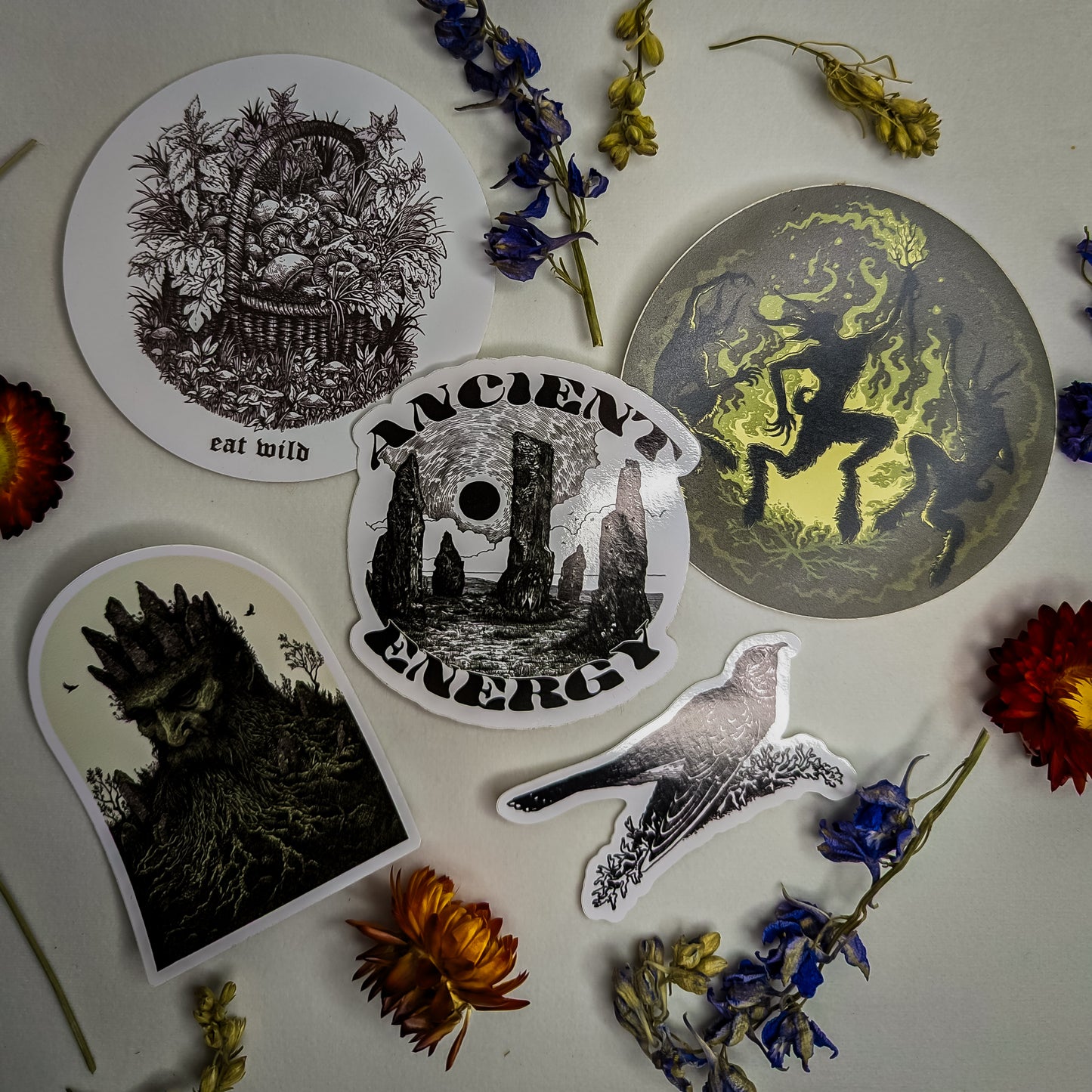 Stickers by Hester Aspland