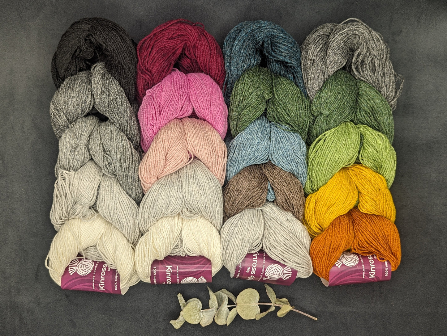 Kinross 4ply 5x20g Miniskeins