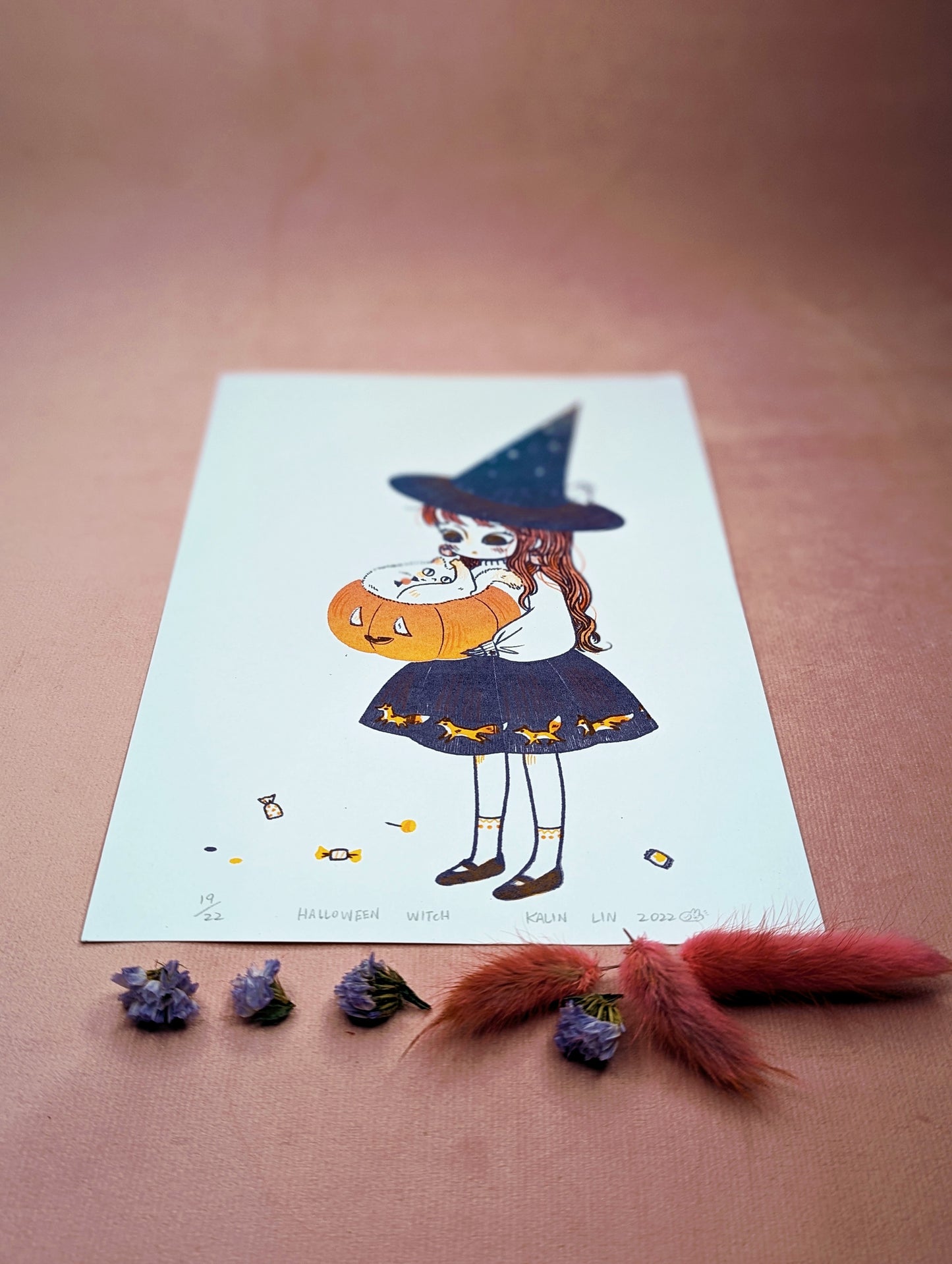 "Halloween Witch" by Kalin Lin