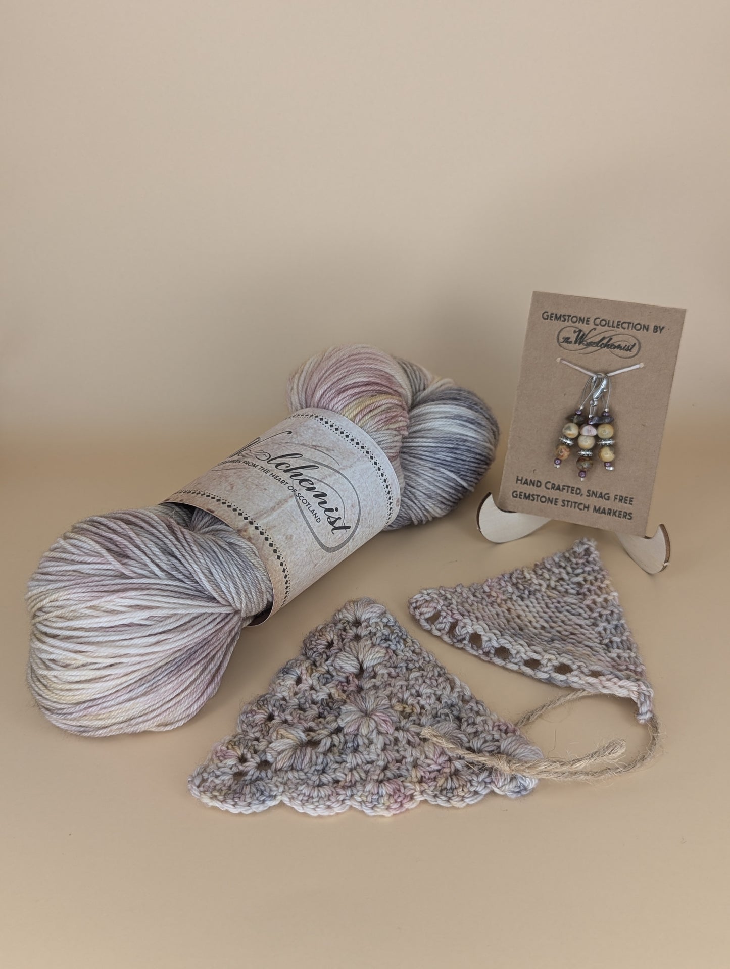 'Botswana Agate' - The Woolchemist Hand Dyed Yarn - 100g
