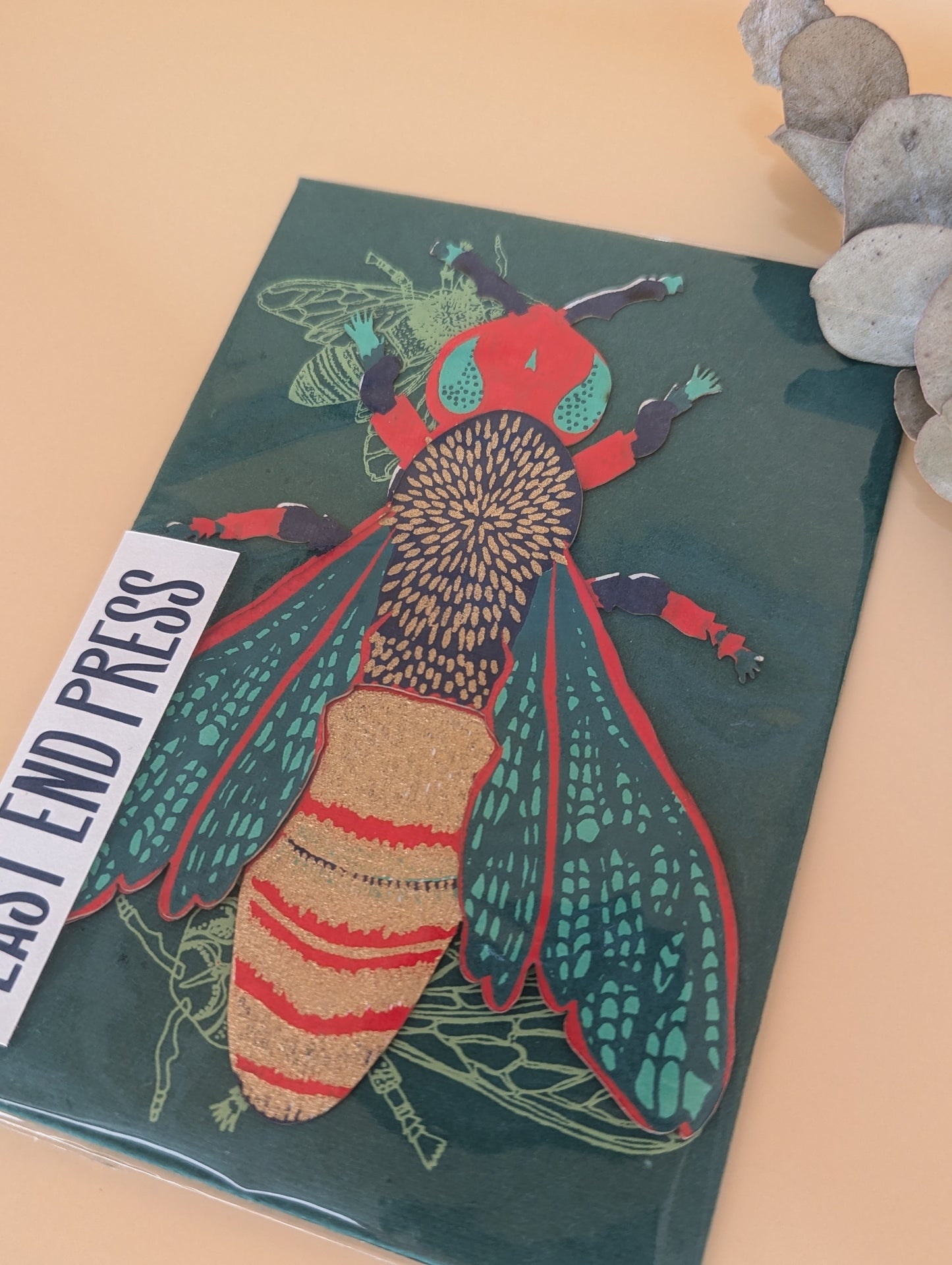 Wasp Greeting Card