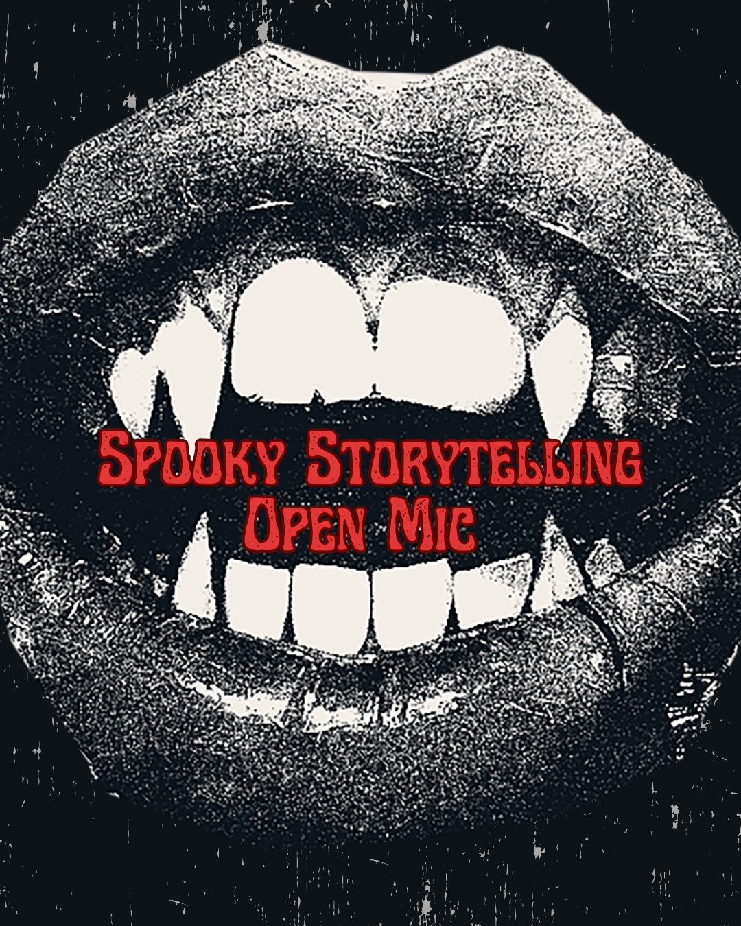 Spooky Storytelling Open Mic