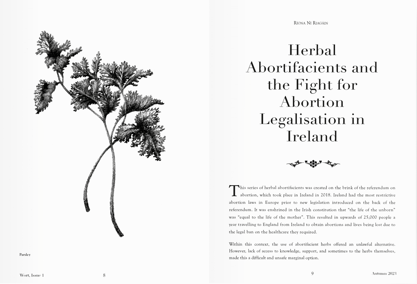 Wort Issue 1: Autumn '23