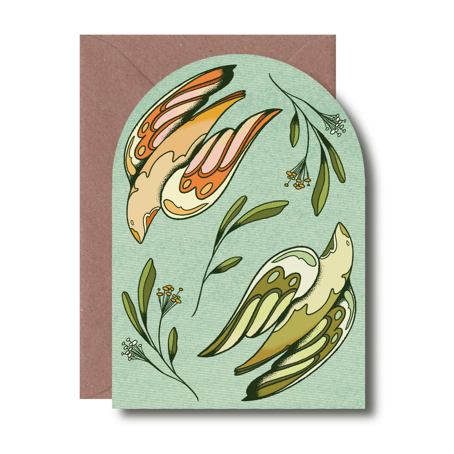 Perfect Pair Arch Card by Lione & Sheikh