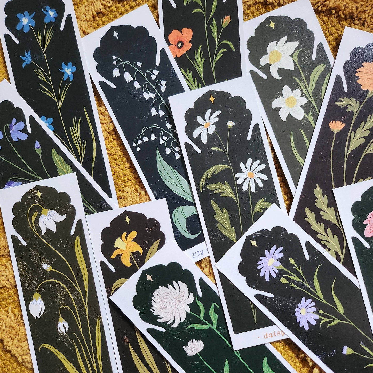 Botanical Daffodil Bookmark by Lione & Sheikh