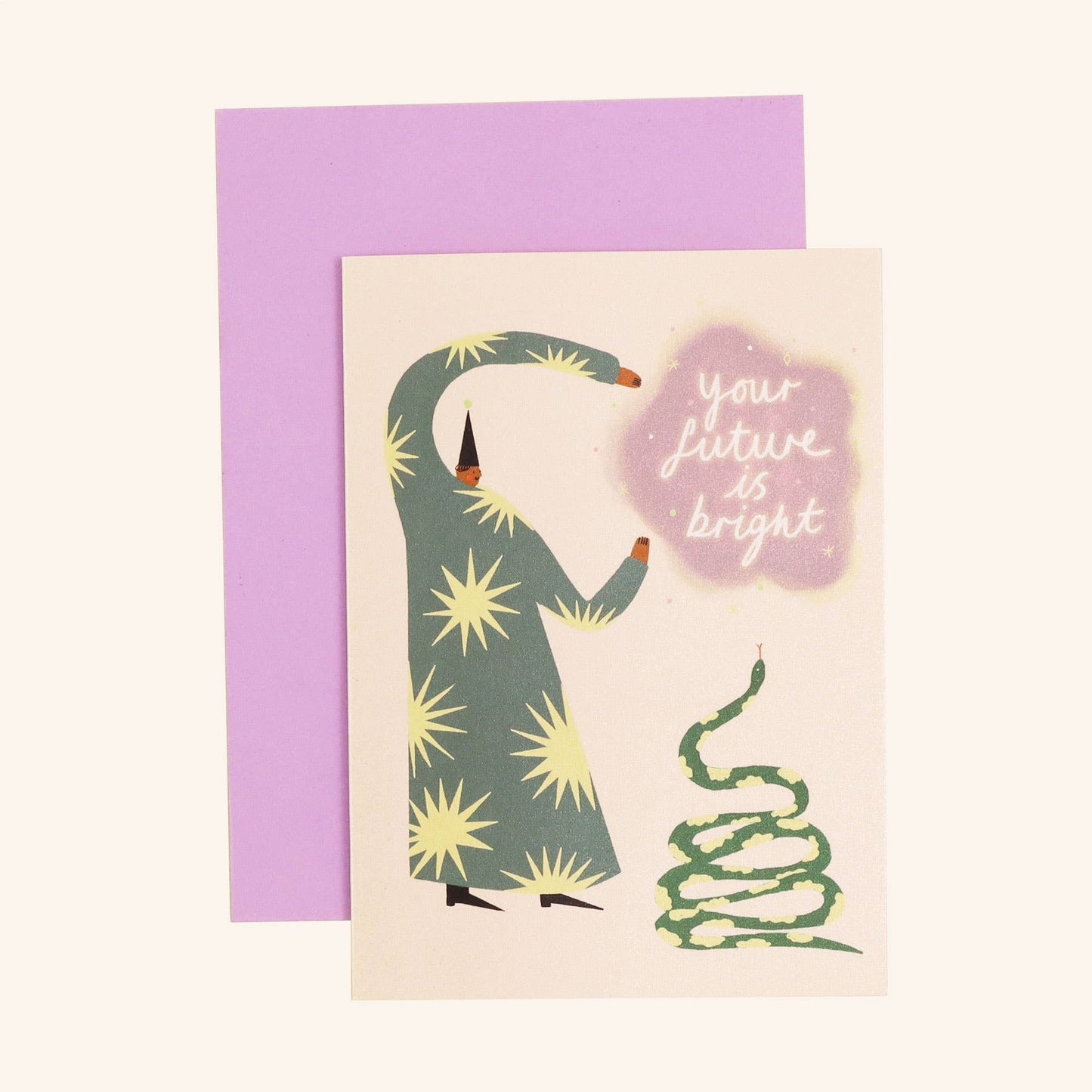 Your Future Is Bright Greeting Card