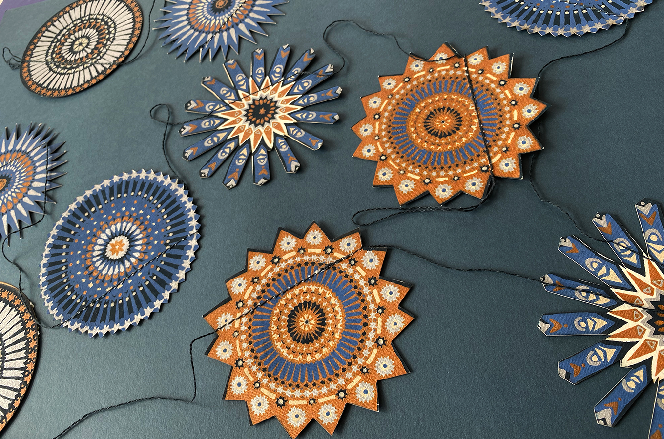 'Stars' Paper Garland by East End Press