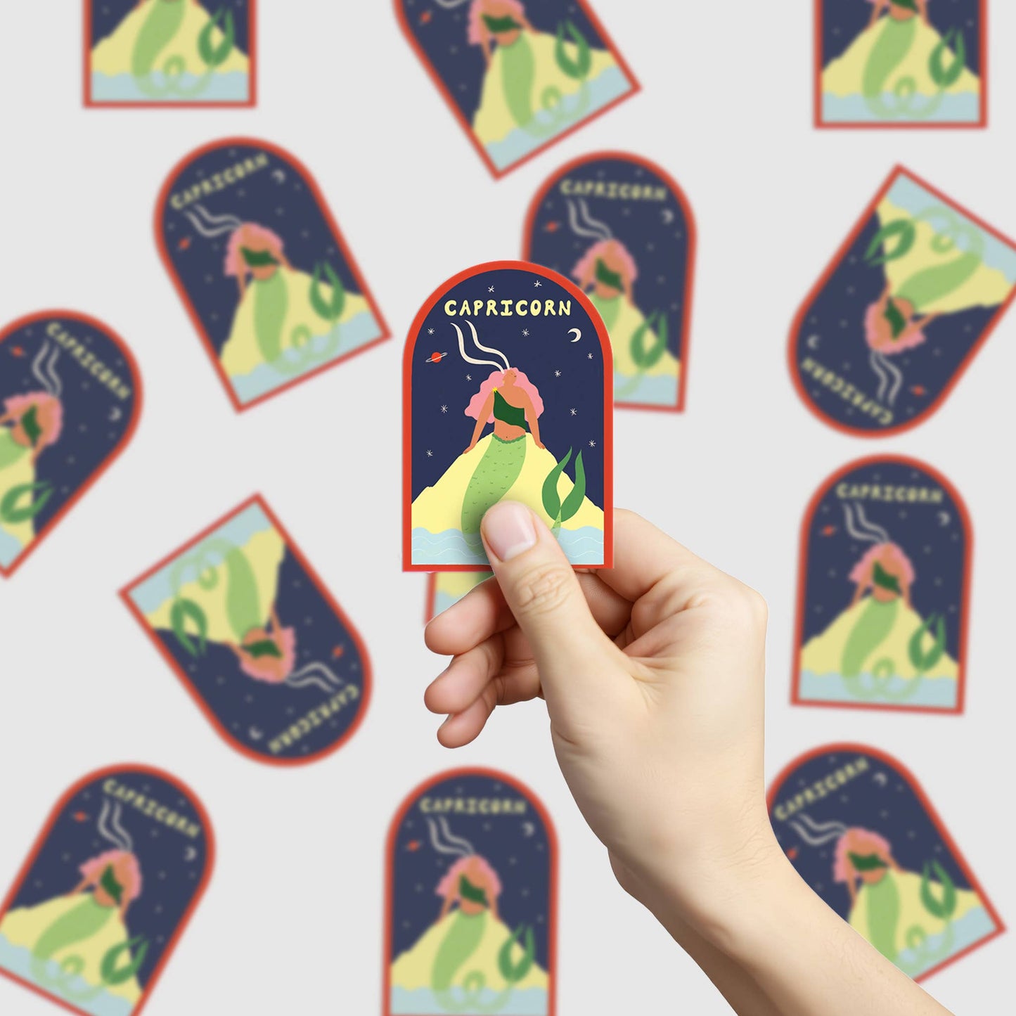 Capricorn Astrology Sticker