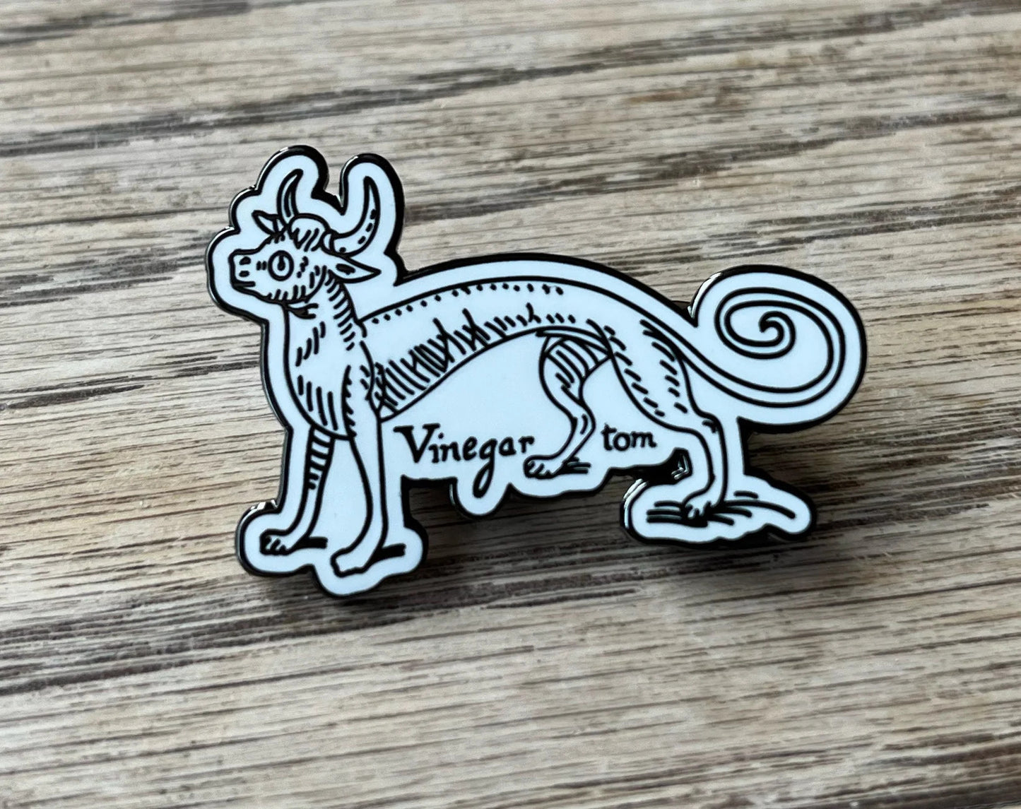 'Vinegar Tom' Enamel Pin