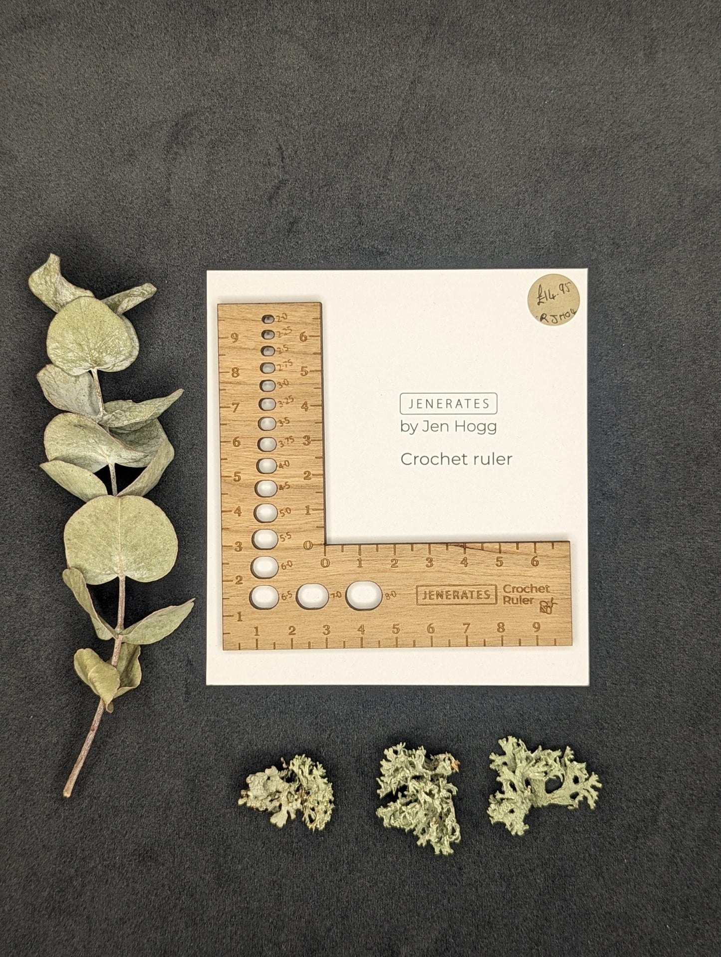 Crochet Ruler and Hook Gauge