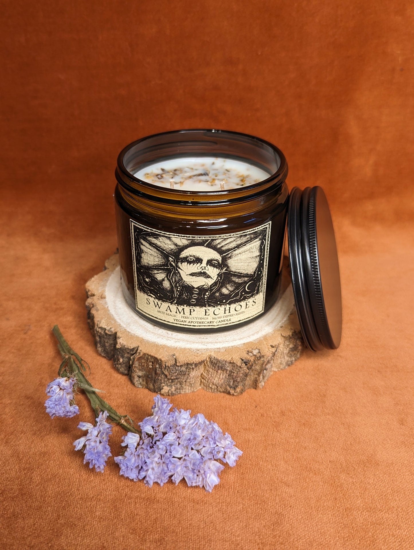 Double Wick Apothecary Candle: "Swamp Echoes"