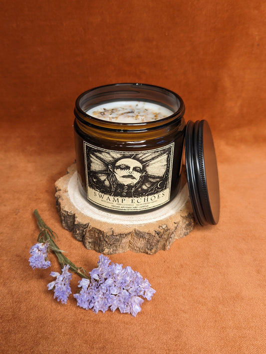 Double Wick Apothecary Candle: "Swamp Echoes"