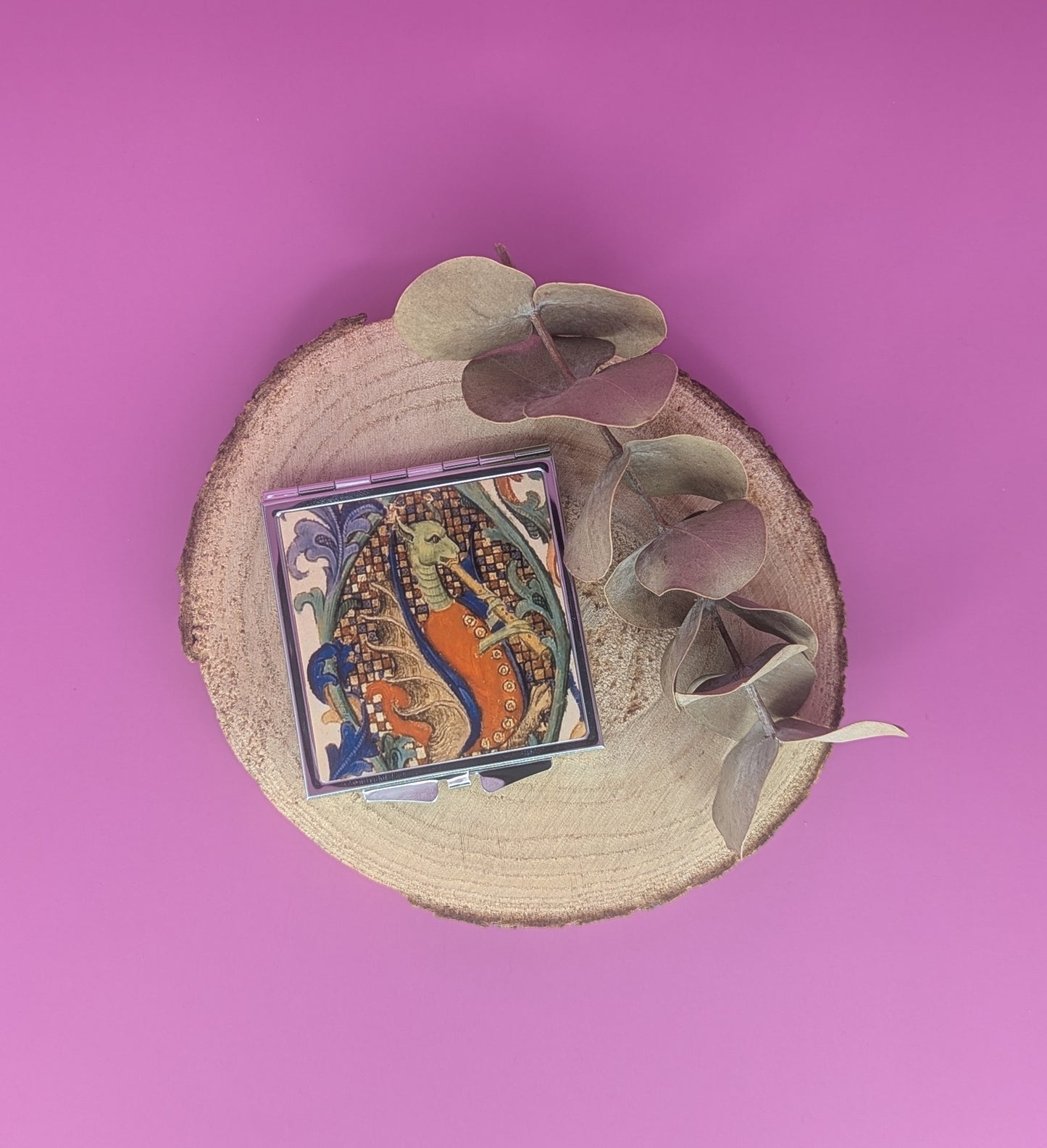 'Medieval Dragon' Compact Mirror