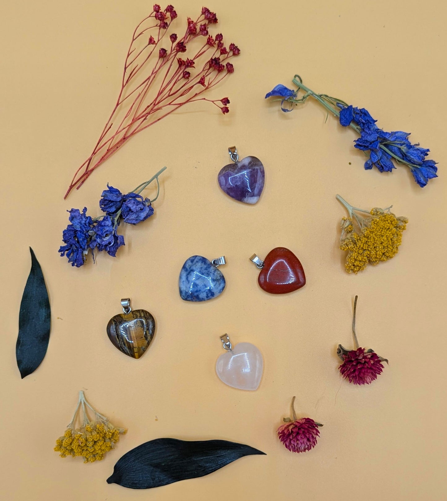 Crystal Heart Charm