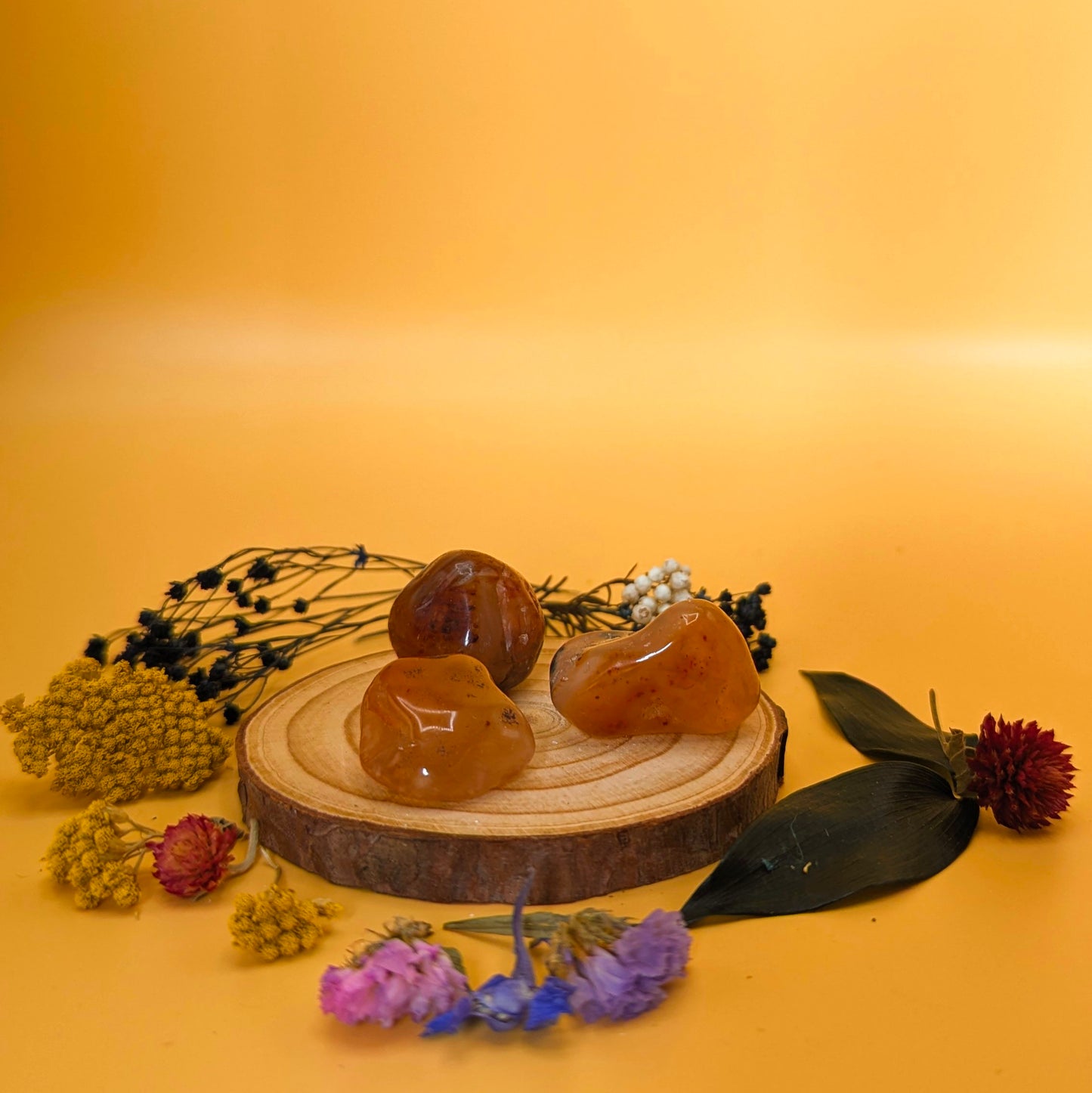 Carnelian Tumblestone