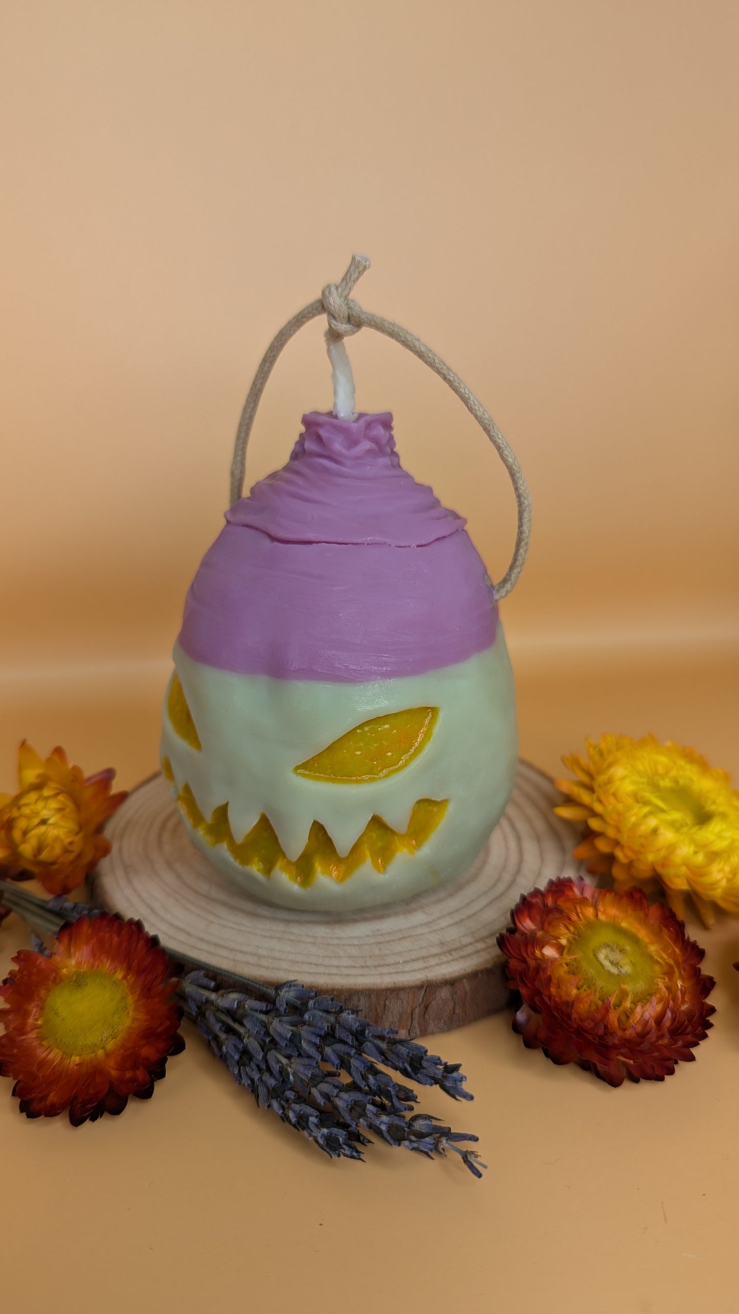 "Tumshie" Neep Heid Lantern Candle