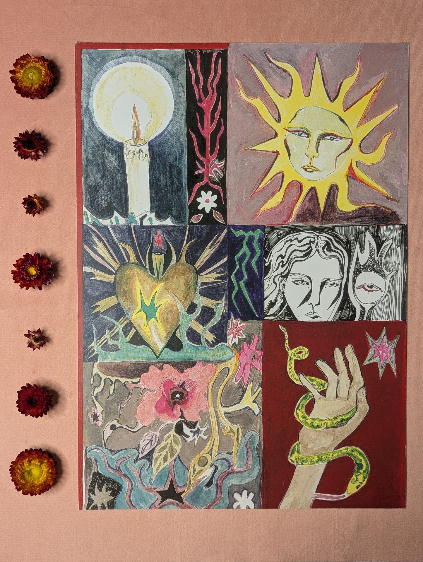 "Charmed Life" A3 Print by Bea Dessent